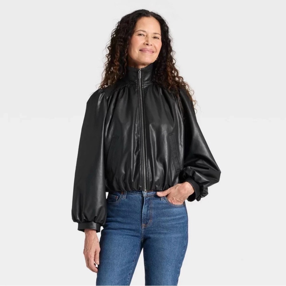 Women's Gathered Bomber Jacket - Universal Thread